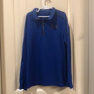Youth Large dry fit Under Armour Blue